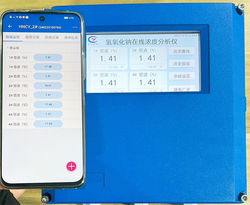 CYR-E電子級(jí)在線折光儀支持?jǐn)?shù)據(jù)遠(yuǎn)程監(jiān)測(cè)功能